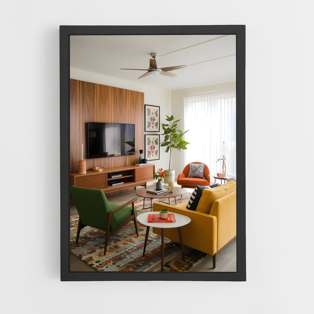 ap-mid-century-7 cadre Noir
