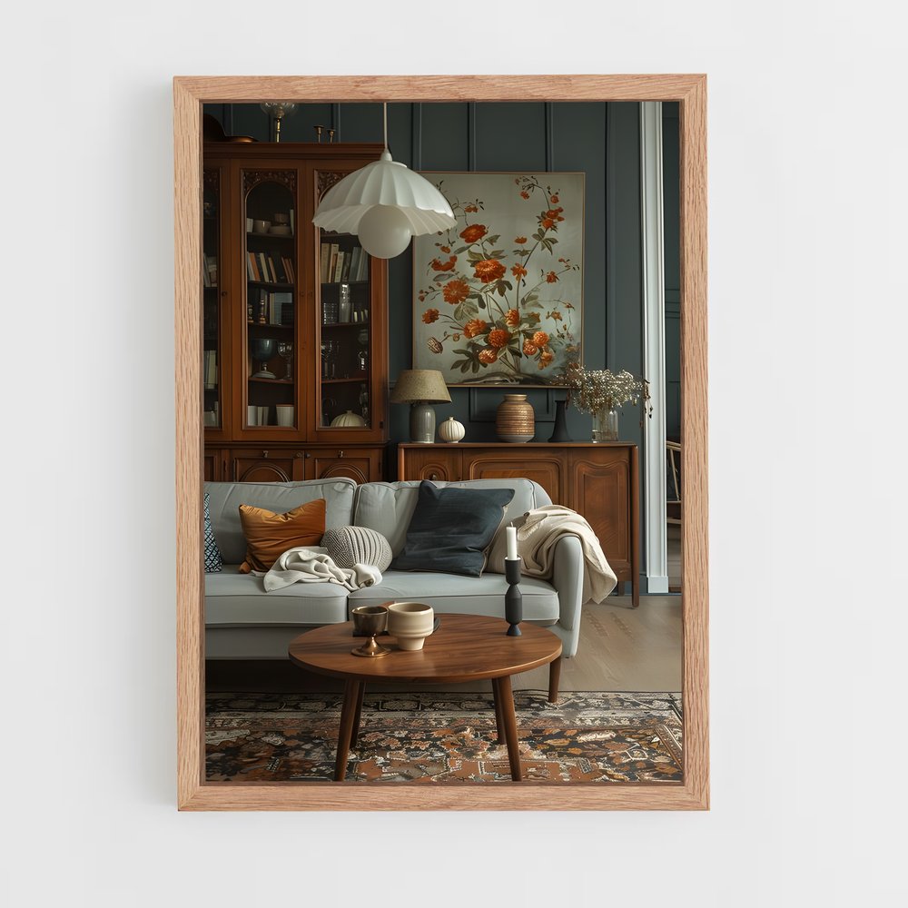 ap-mid-century-8 cadre Bois clair