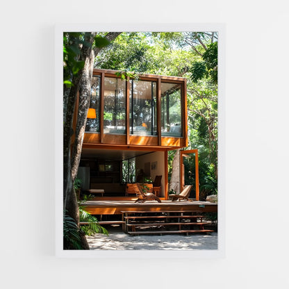 ap-mid-century modern architecture-3 cadre Blanc