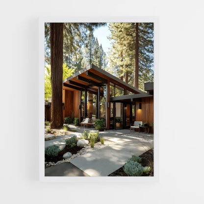 ap-mid-century modern architecture-4 cadre Blanc