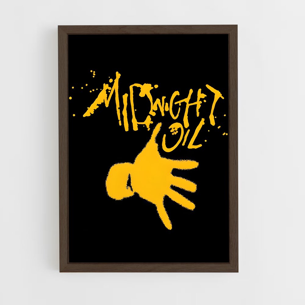 ap-midnight oil-1 cadre Bois foncé