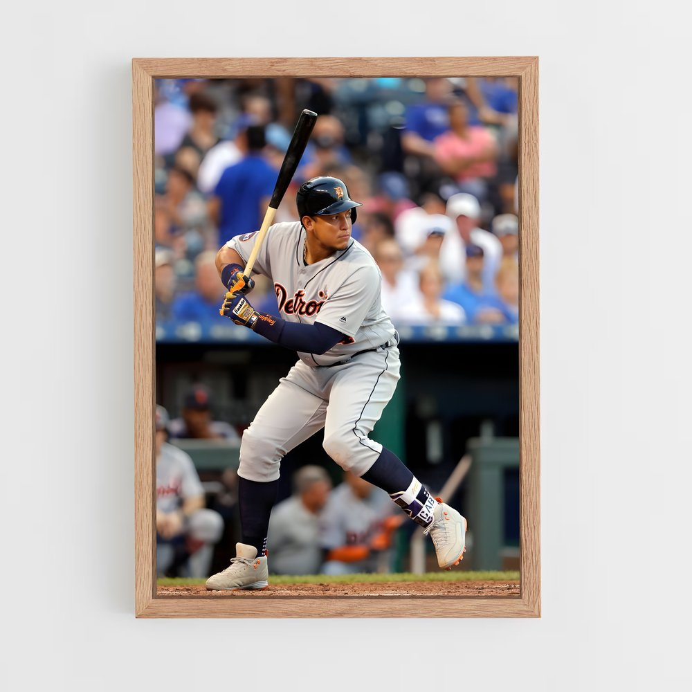 ap-miguel cabrera-1 cadre Bois clair