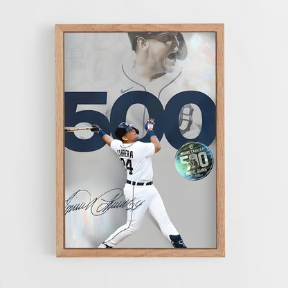 ap-miguel cabrera-6 cadre Bois clair