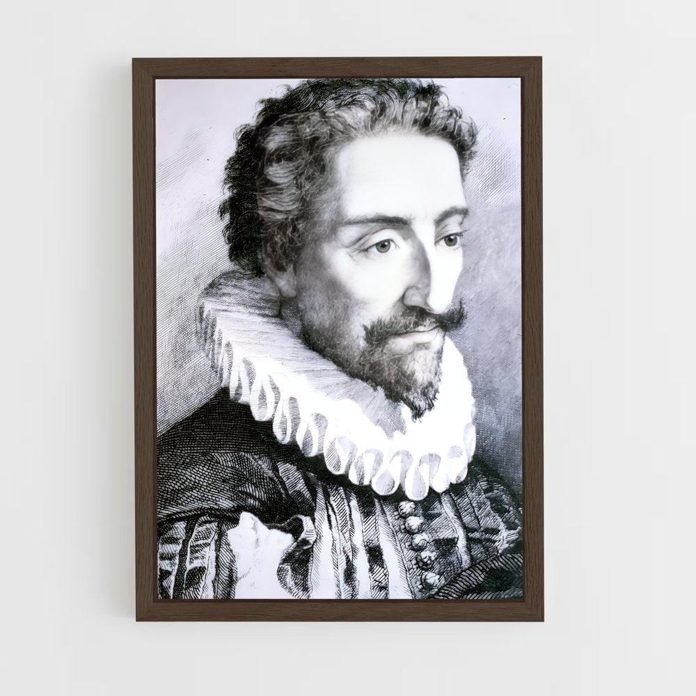 ap-miguel de cervantes-3 cadre Bois foncé