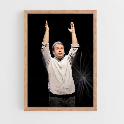 ap-mike birbiglia-2 cadre Bois clair