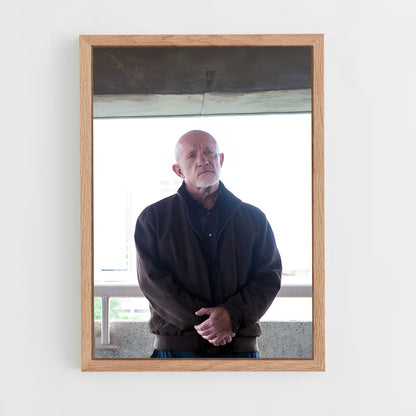 ap-mike ehrmantraut *-1 cadre Bois clair