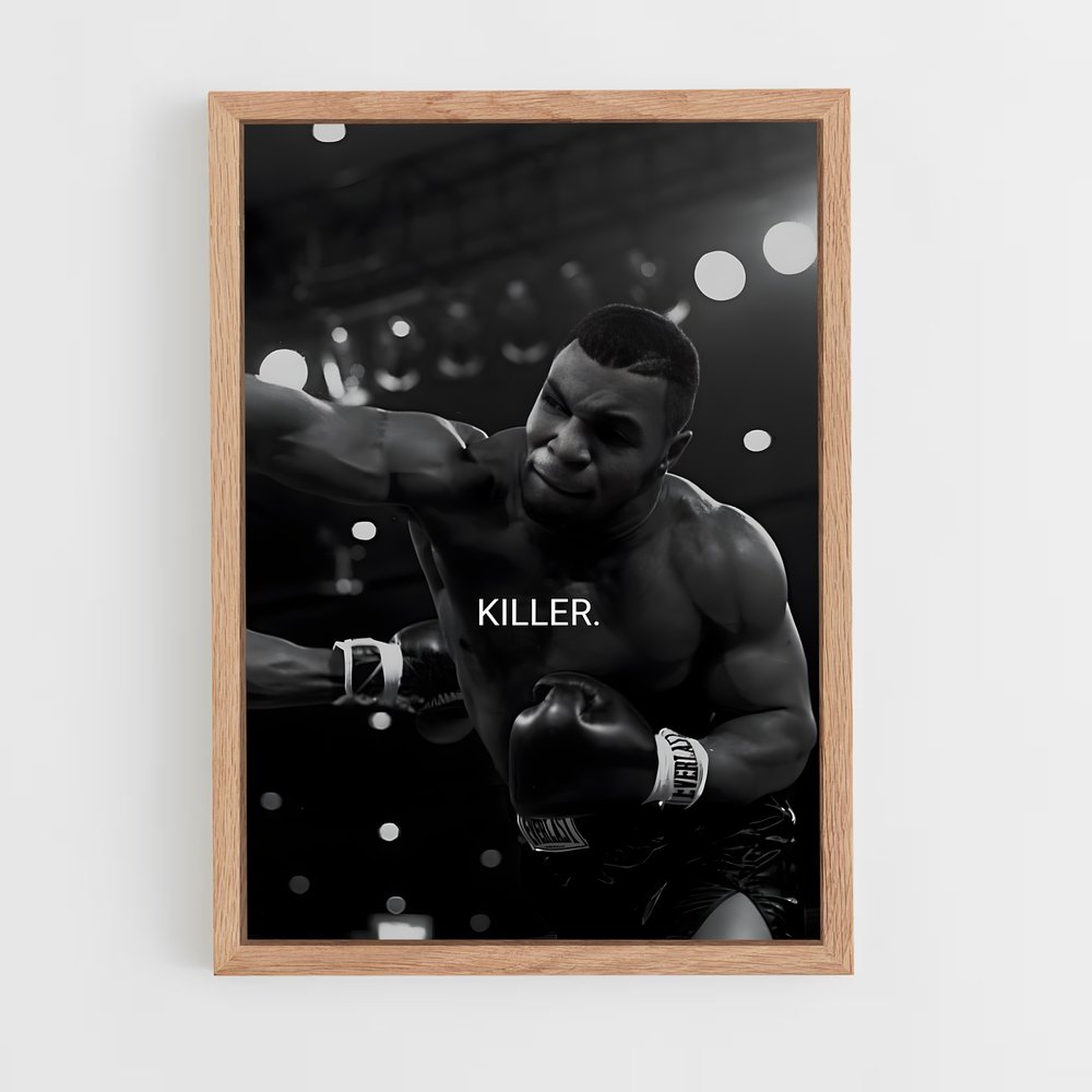 ap-mike tyson-10 cadre Bois clair