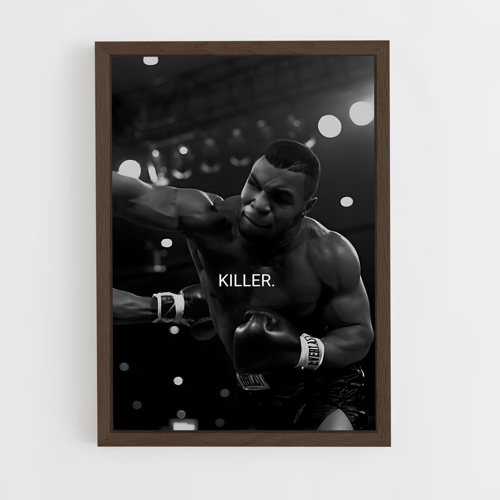 ap-mike tyson-10 cadre Bois foncé