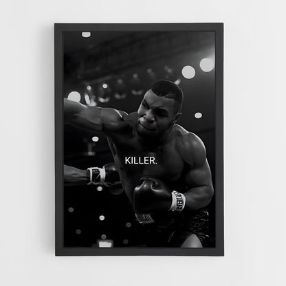ap-mike tyson-10 cadre Noir