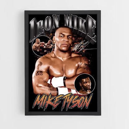 ap-mike tyson-11 cadre Noir