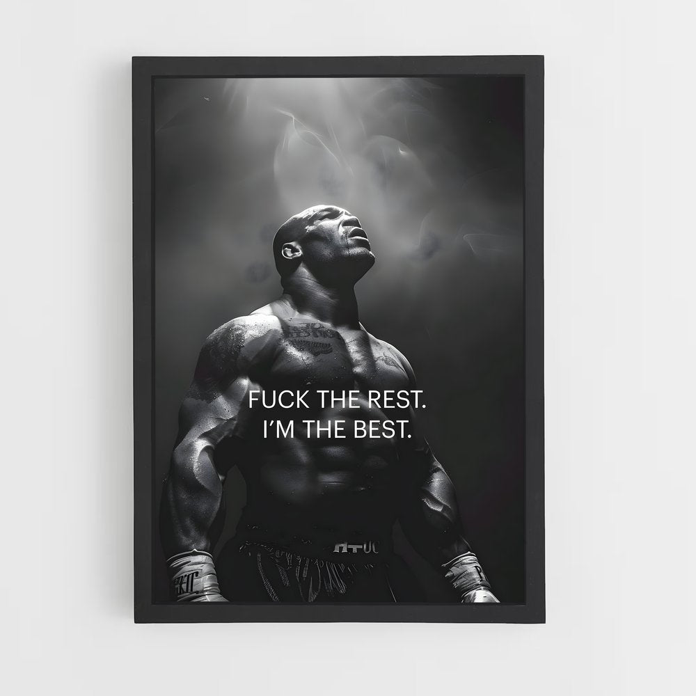 ap-mike tyson-12 cadre Noir