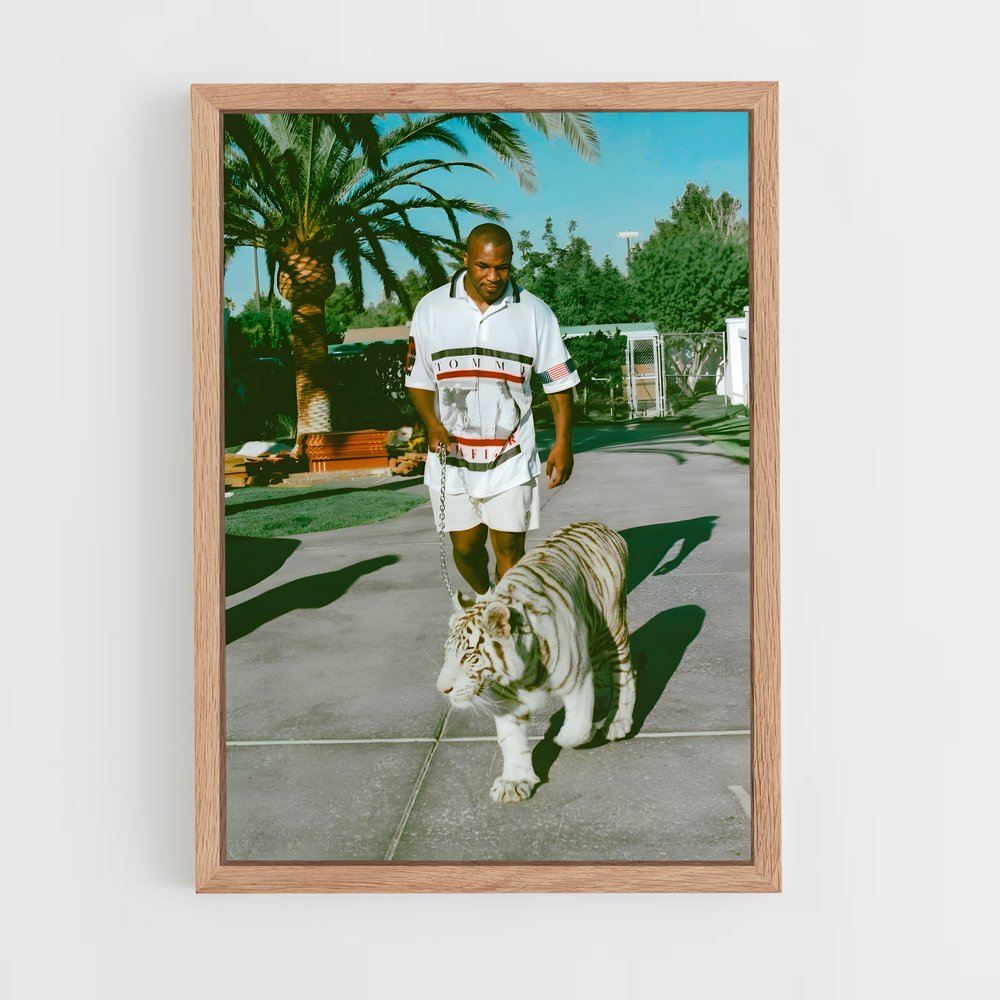ap-mike tyson-3 cadre Bois clair