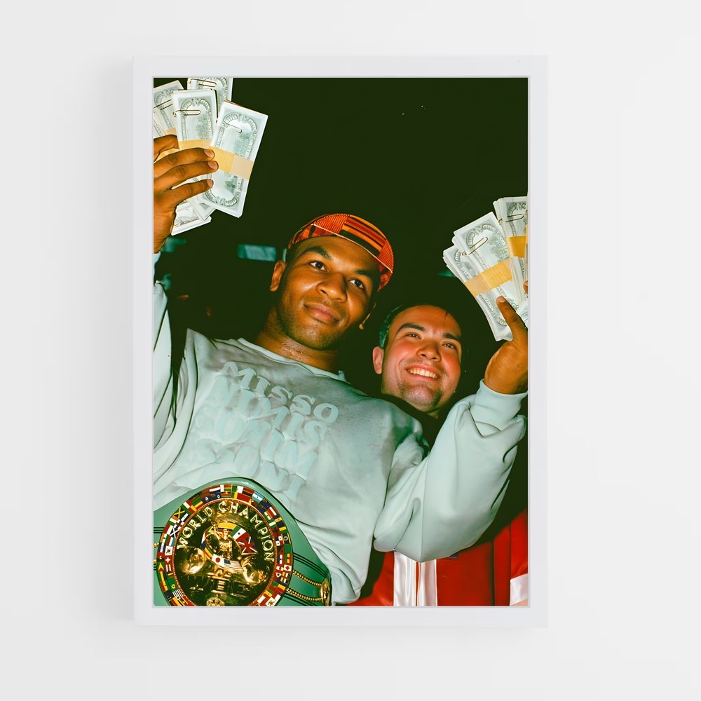 ap-mike tyson-4 cadre Blanc