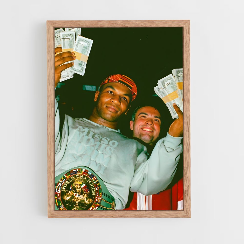 ap-mike tyson-4 cadre Bois clair