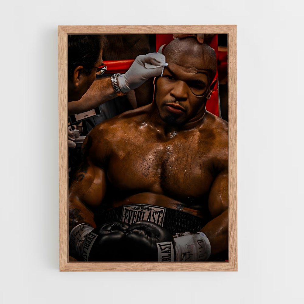 ap-mike tyson-5 cadre Bois clair