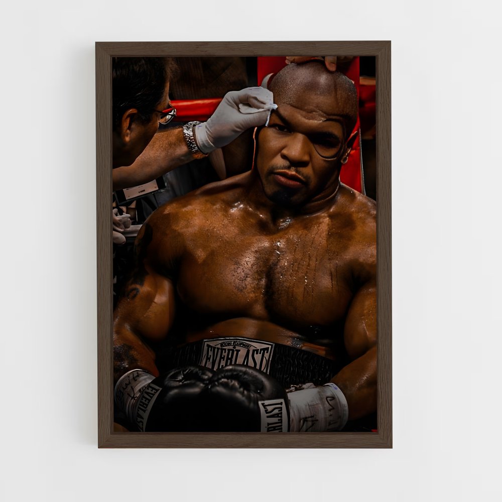 ap-mike tyson-5 cadre Bois foncé