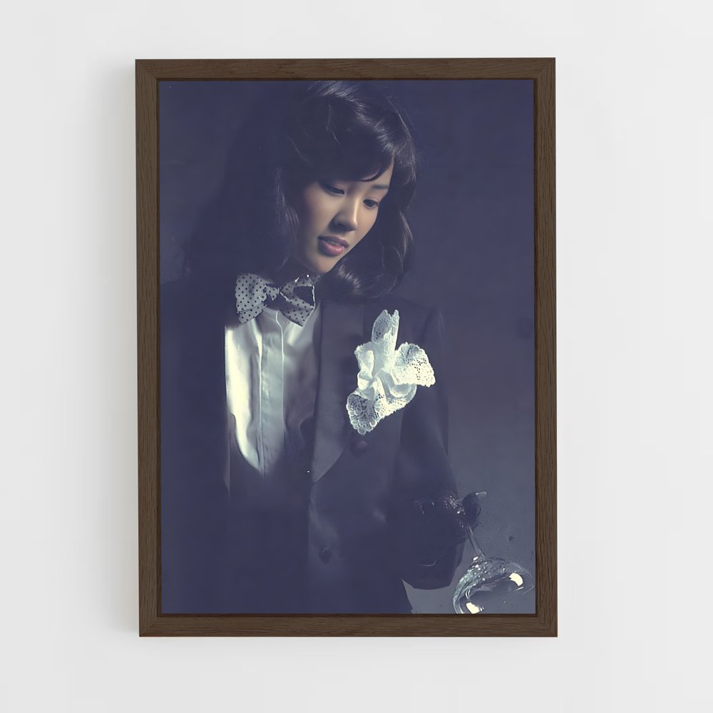 ap-miki matsubara-1 cadre Bois foncé