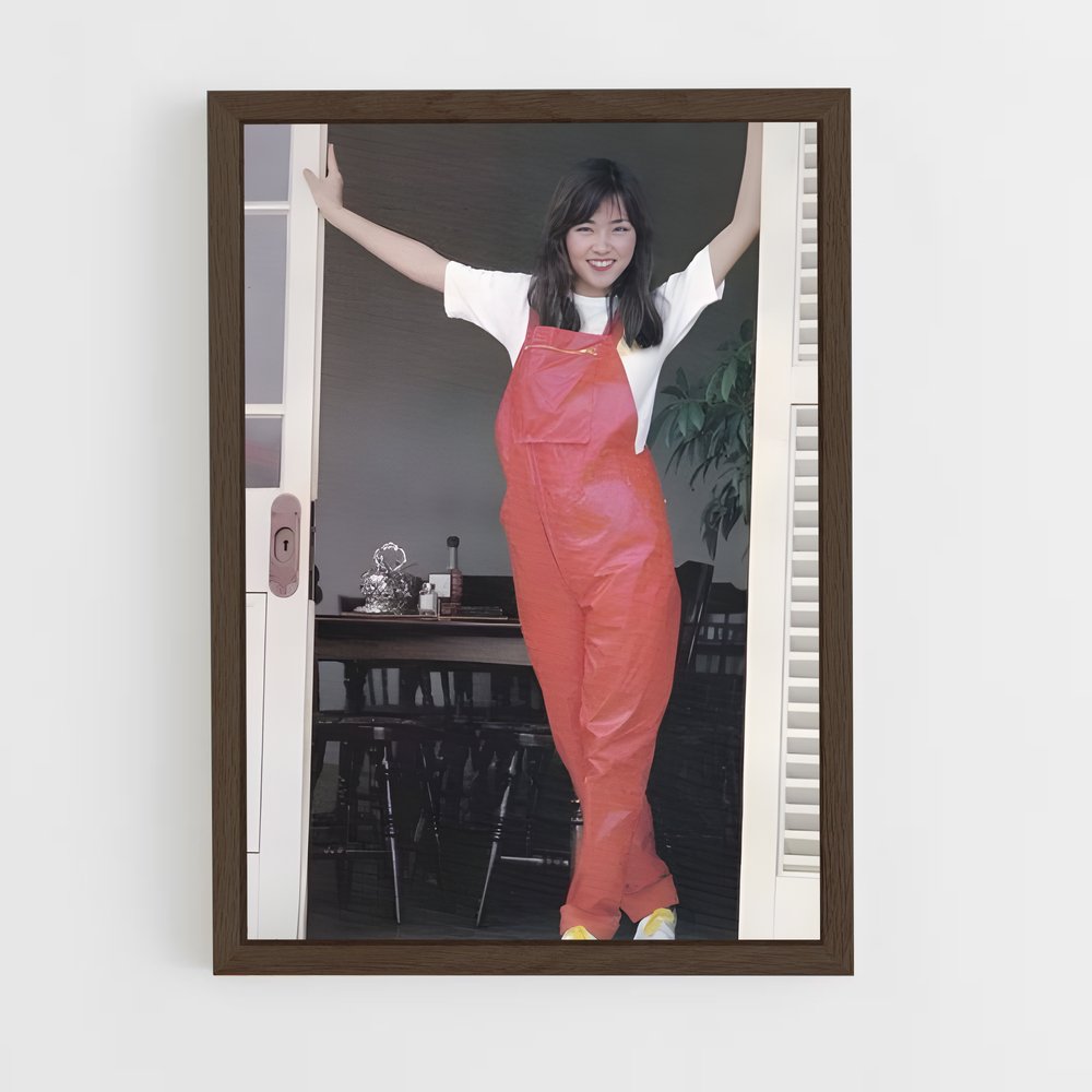ap-miki matsubara-3 cadre Bois foncé