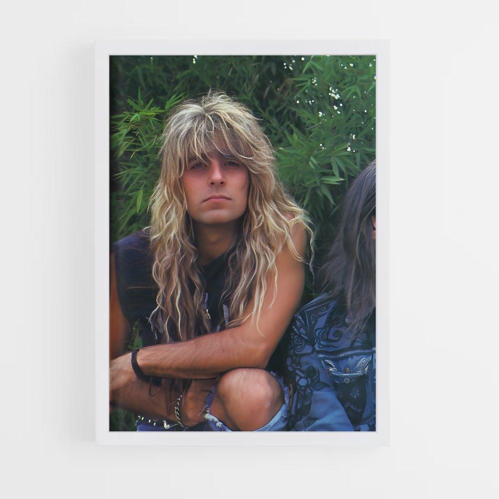 ap-mikkey dee-3 cadre Blanc
