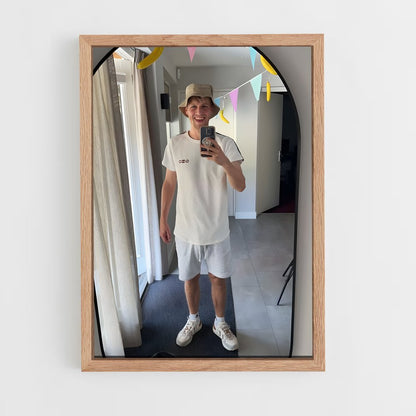 ap-milan knol-4 cadre Bois clair