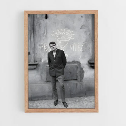 ap-milan kundera-4 cadre Bois clair