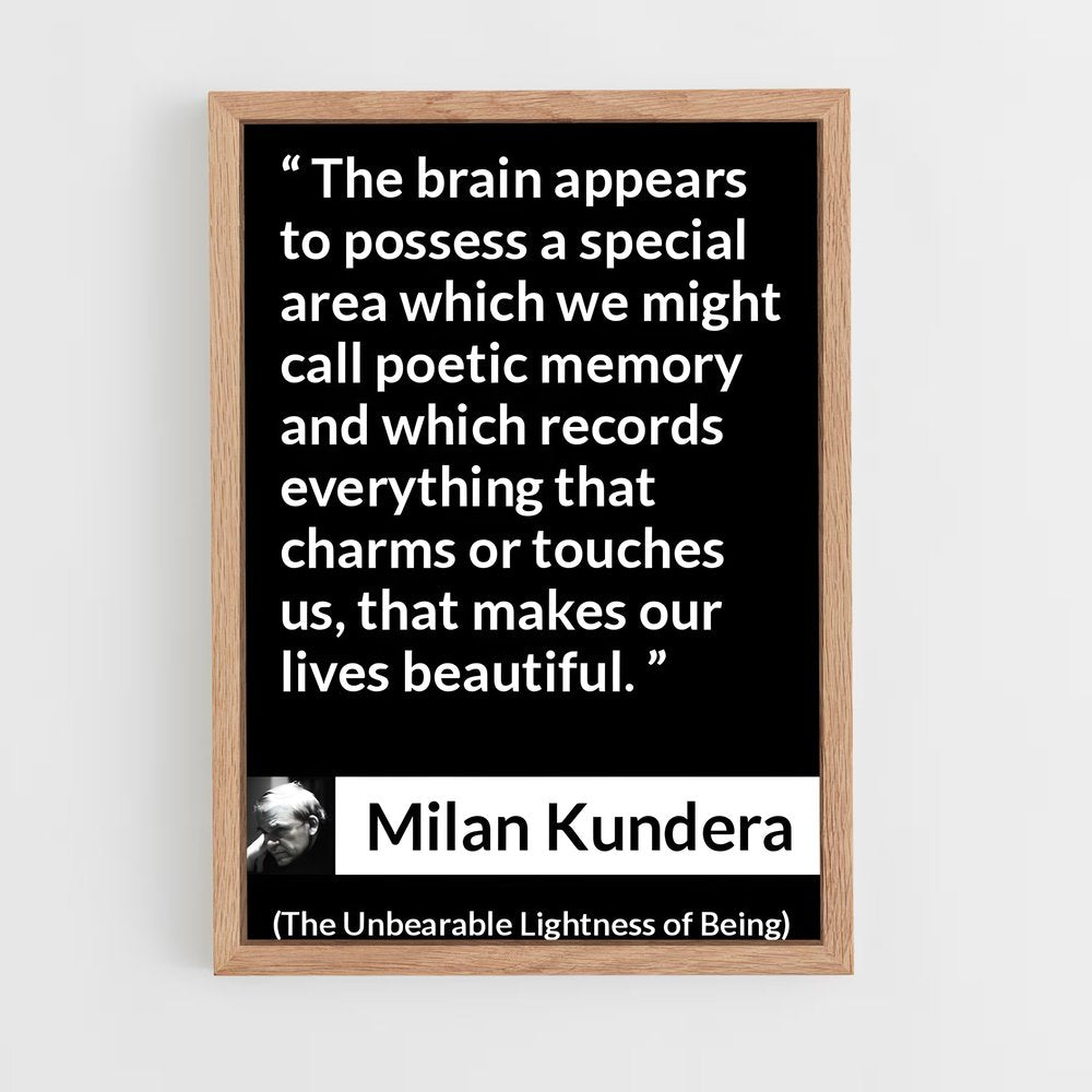 ap-milan kundera-6 cadre Bois clair