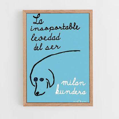 ap-milan kundera-8 cadre Bois clair