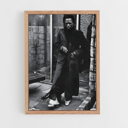 ap-miles davis-1 cadre Bois clair