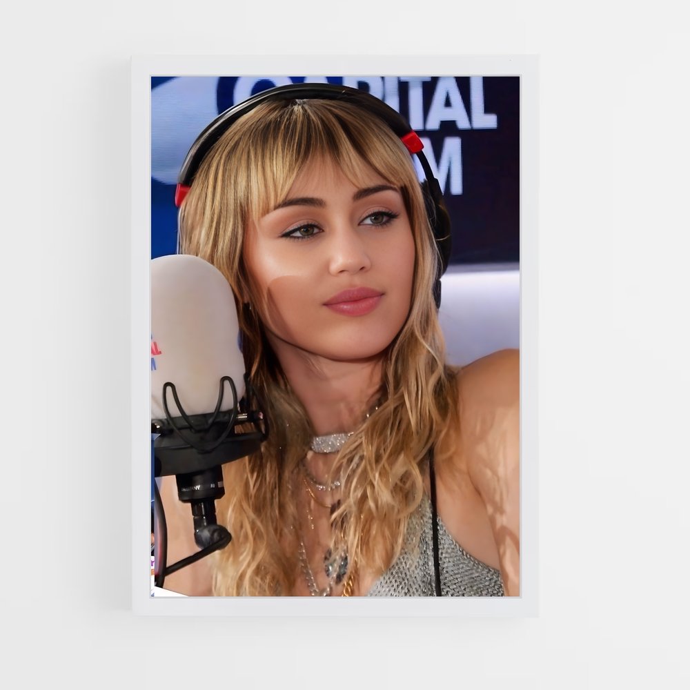ap-miley cyrus-2 cadre Blanc