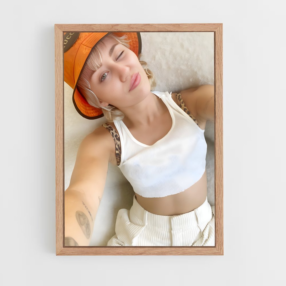 ap-miley cyrus-5 cadre Bois clair