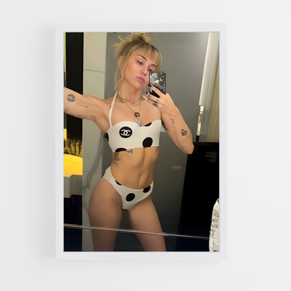 ap-miley cyrus-6 cadre Blanc