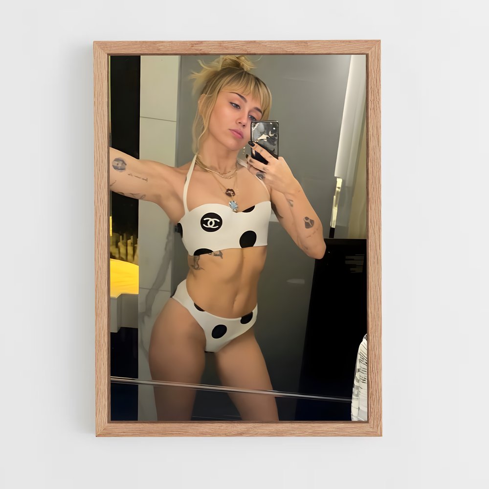 ap-miley cyrus-6 cadre Bois clair