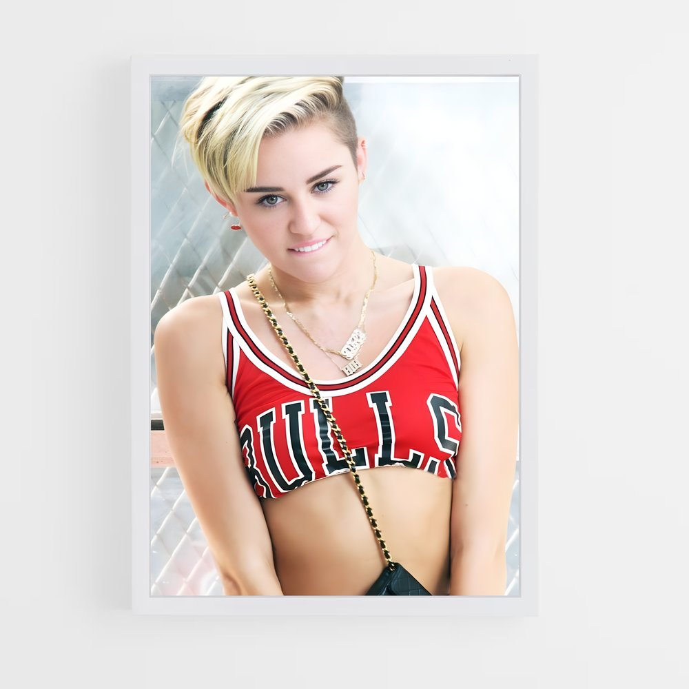 ap-miley cyrus-7 cadre Blanc