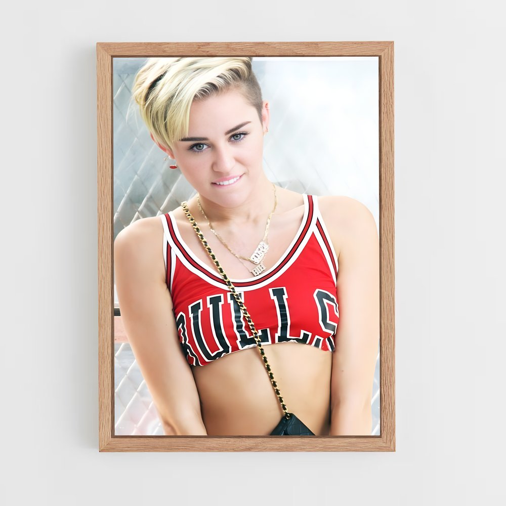 ap-miley cyrus-7 cadre Bois clair