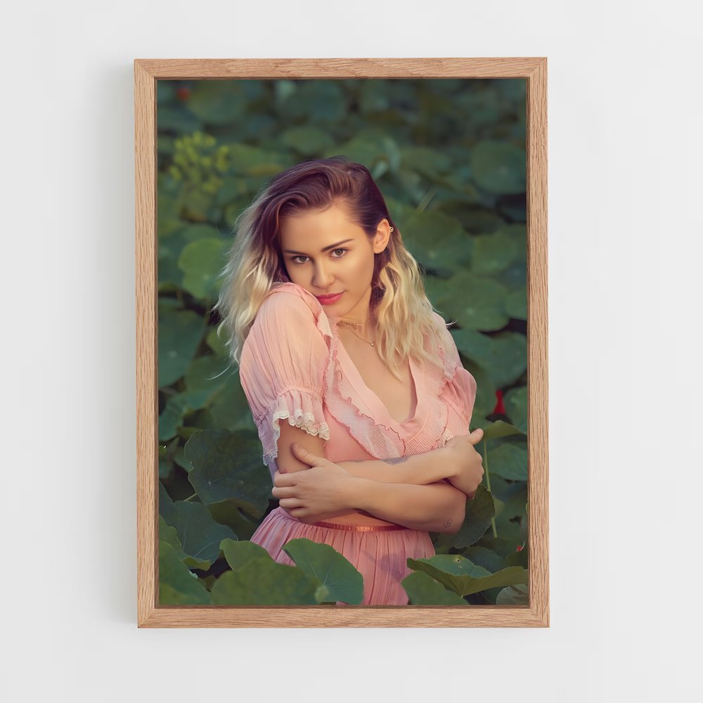 ap-miley cyrus-9 cadre Bois clair
