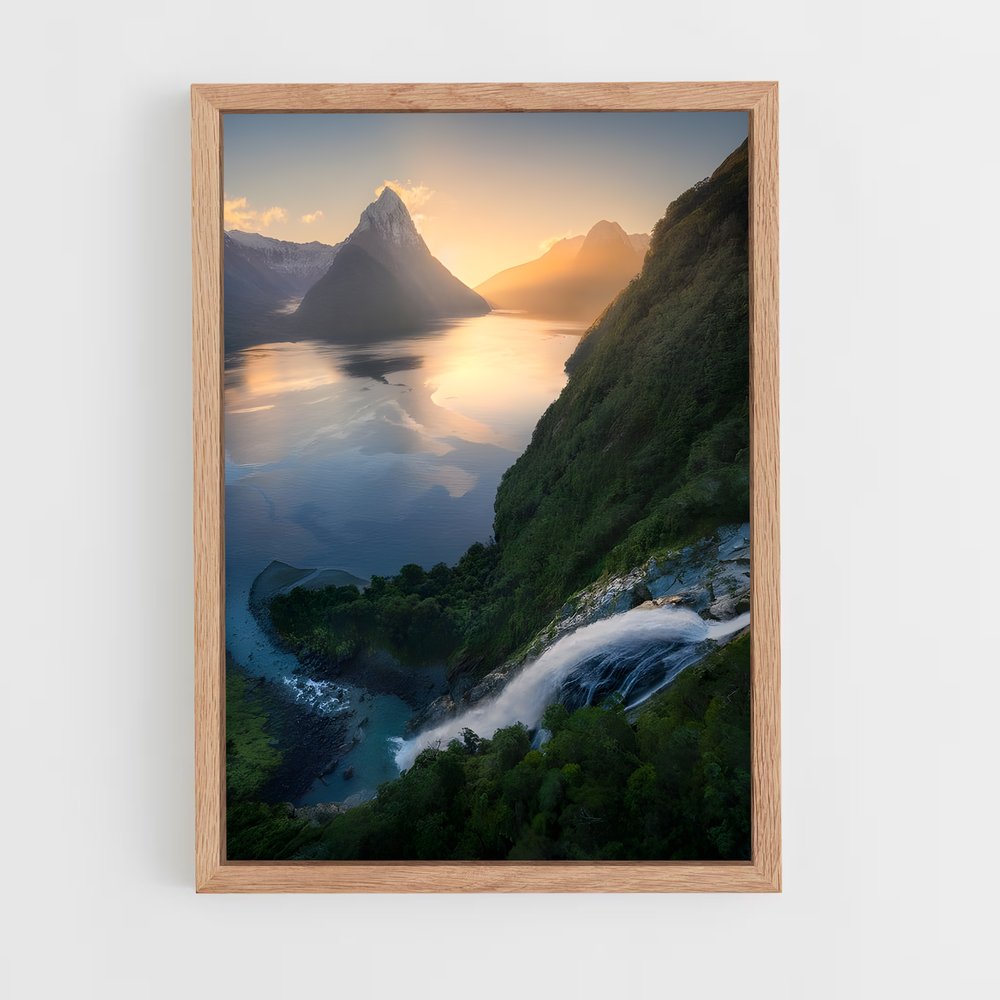 ap-milford sound-7 cadre Bois clair