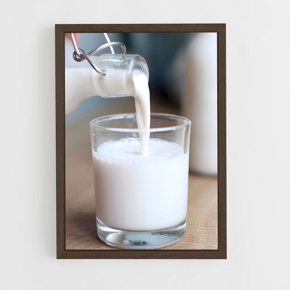 ap-milk-1 cadre Bois foncé