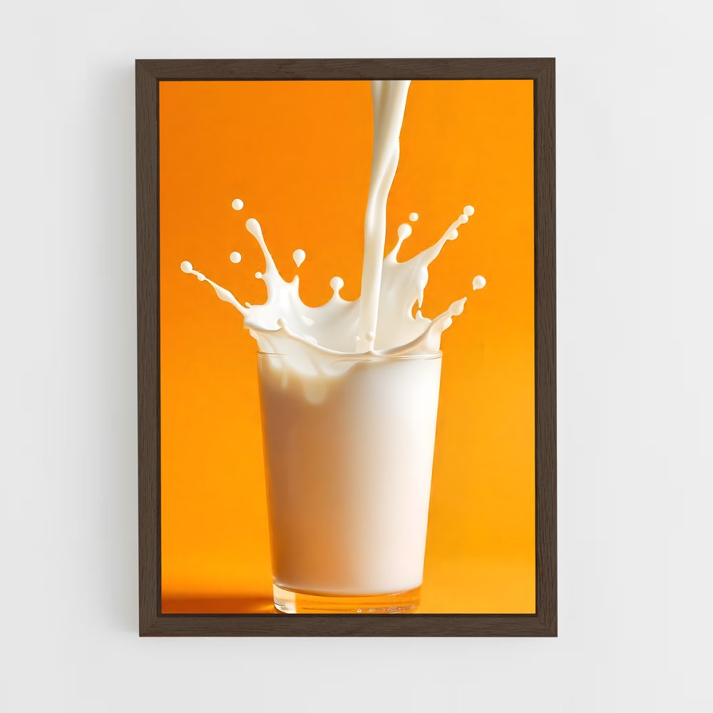ap-milk-2 cadre Bois foncé