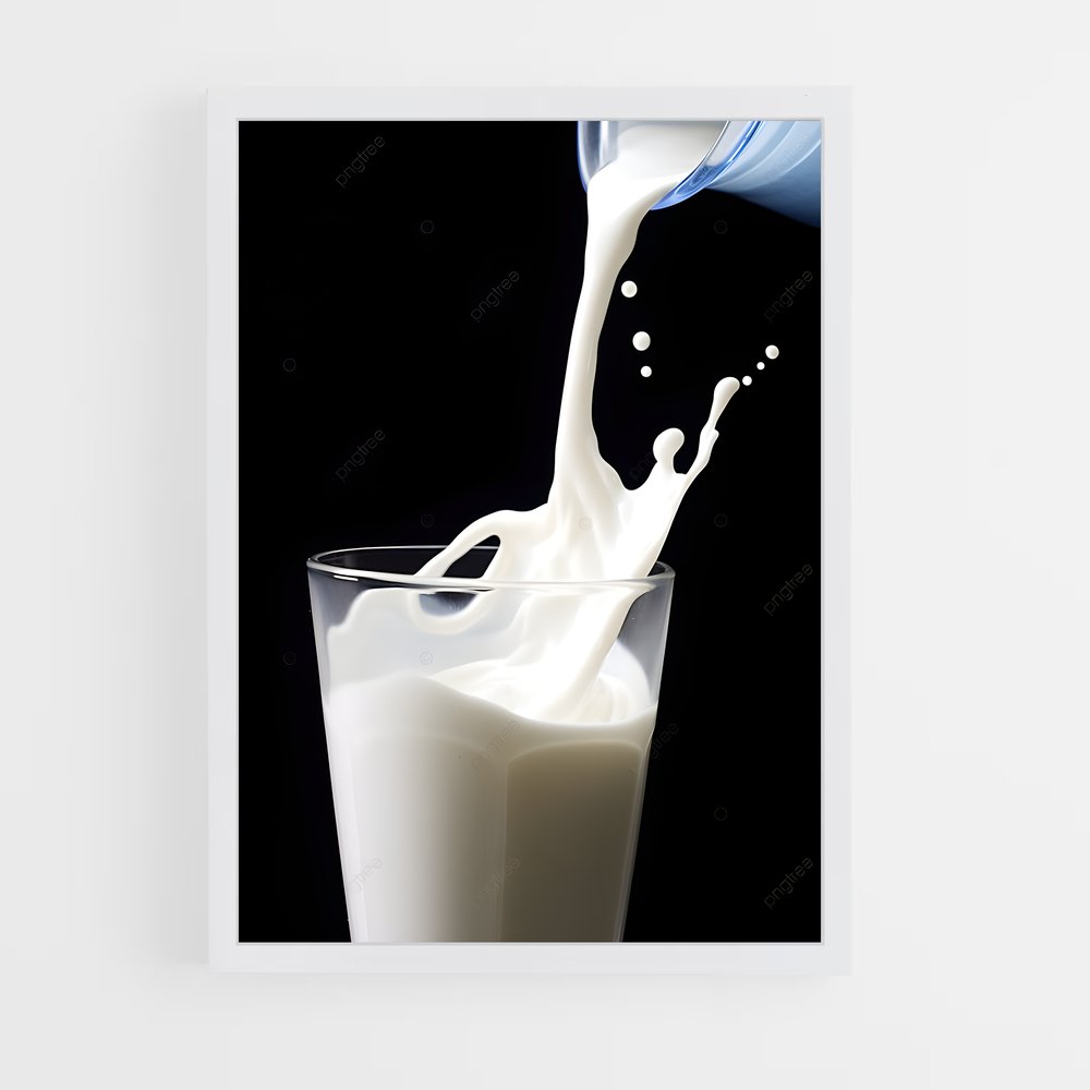 ap-milk-4 cadre Blanc