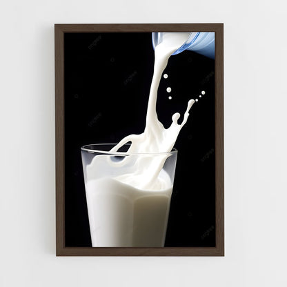 ap-milk-4 cadre Bois foncé