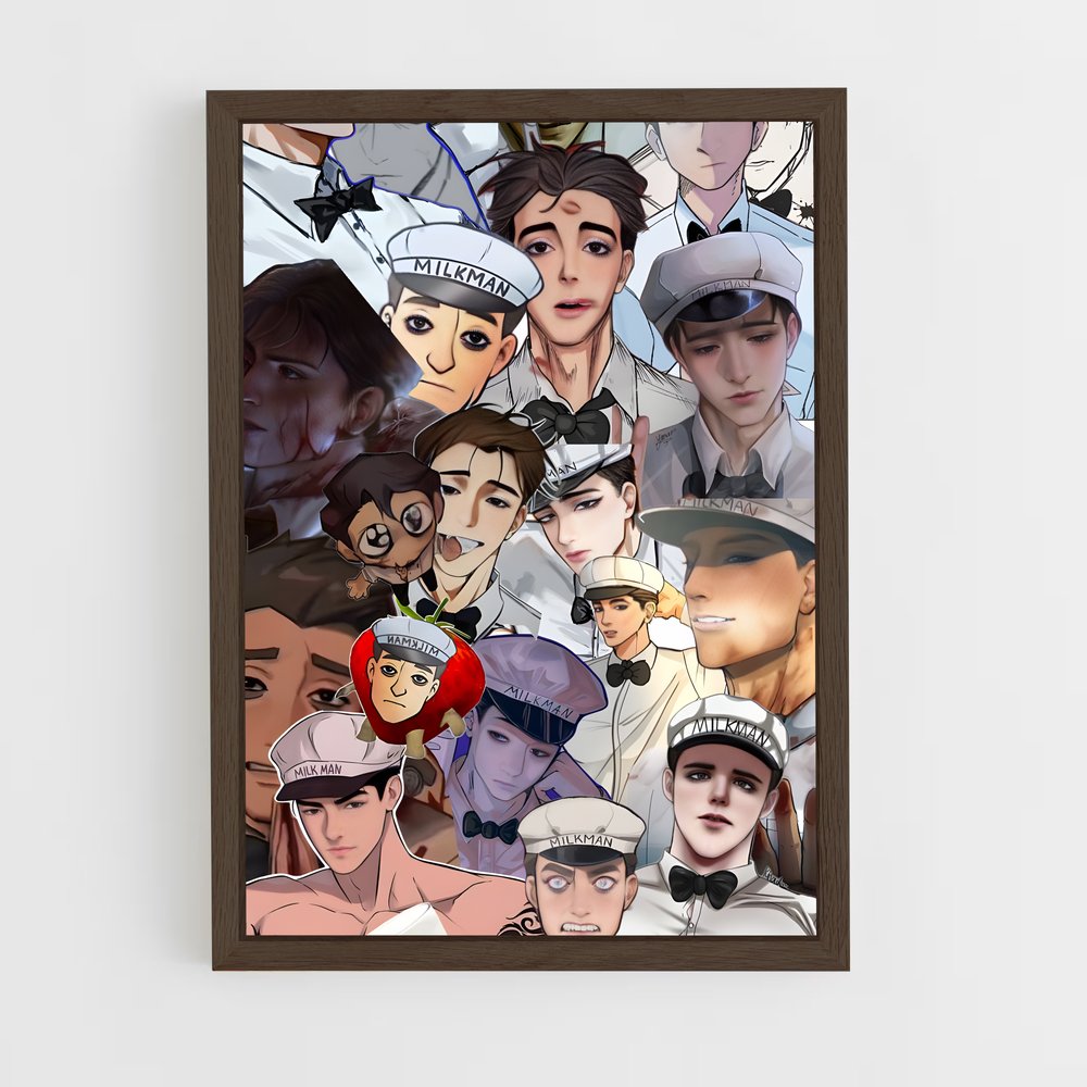 ap-milkman-2 cadre Bois foncé