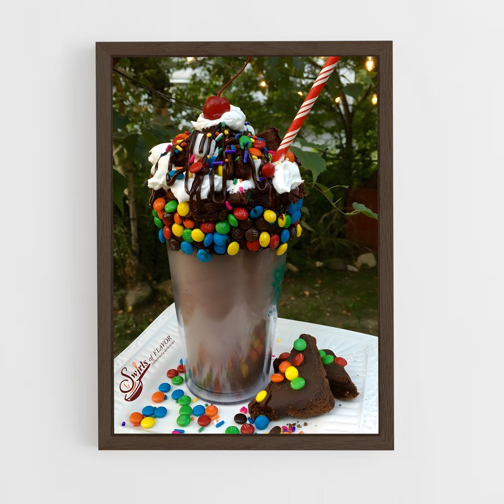 ap-milkshake-6 cadre Bois foncé
