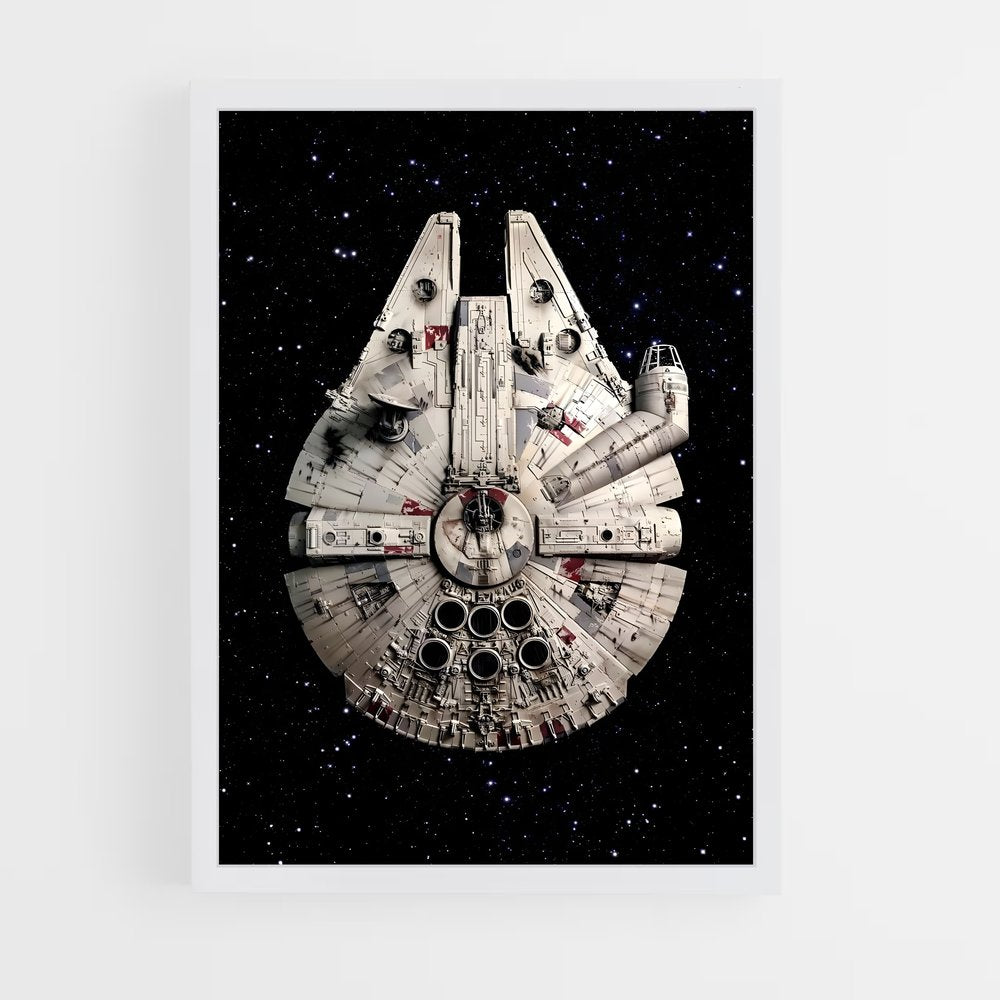 ap-millennium falcon-1 cadre Blanc