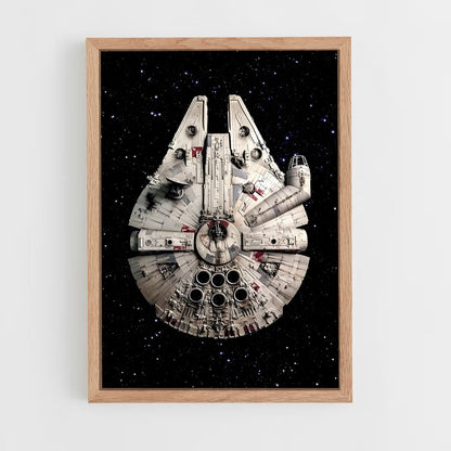 ap-millennium falcon-1 cadre Bois clair