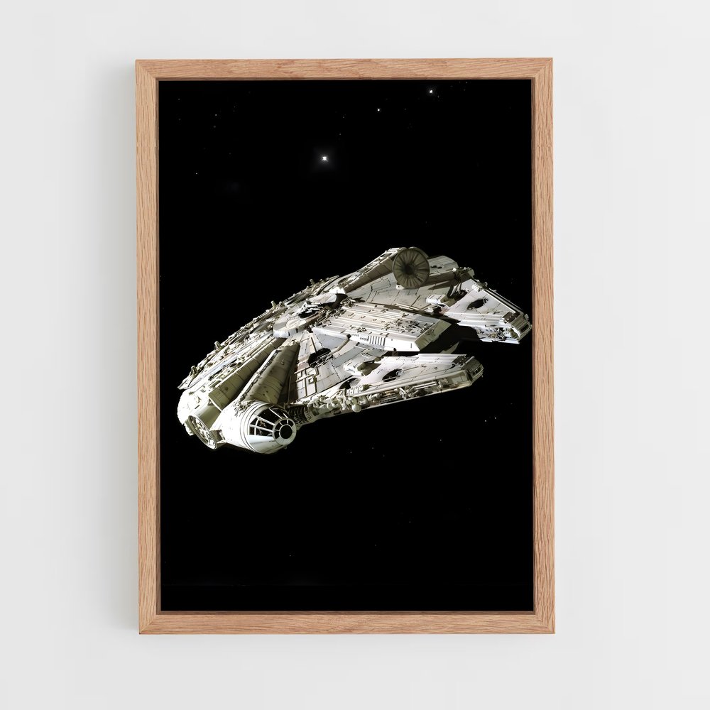 ap-millennium falcon-2 cadre Bois clair
