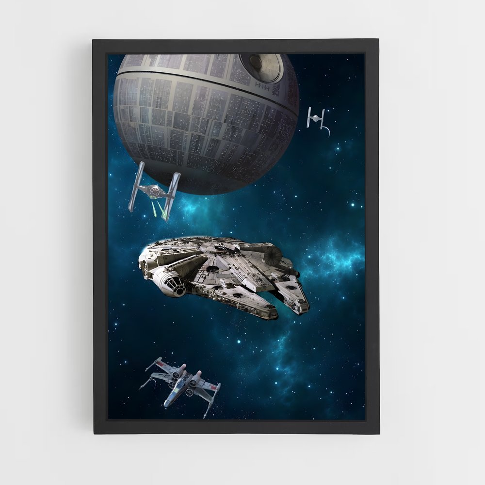 ap-millennium falcon-4 cadre Noir
