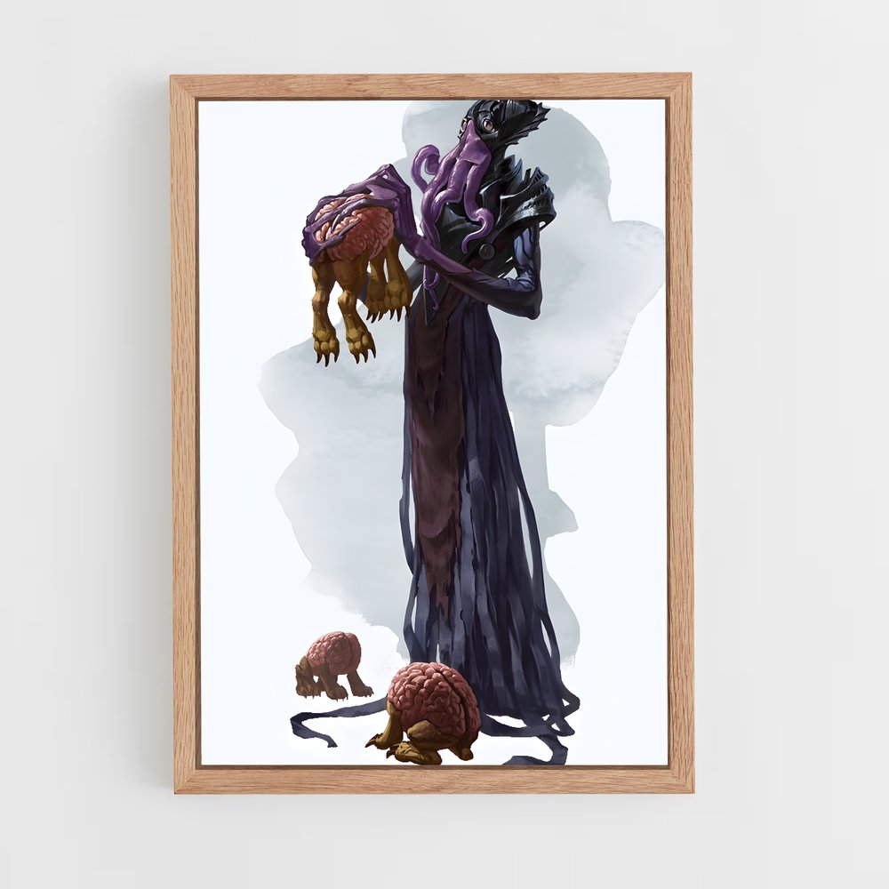 ap-mind flayer-2 cadre Bois clair