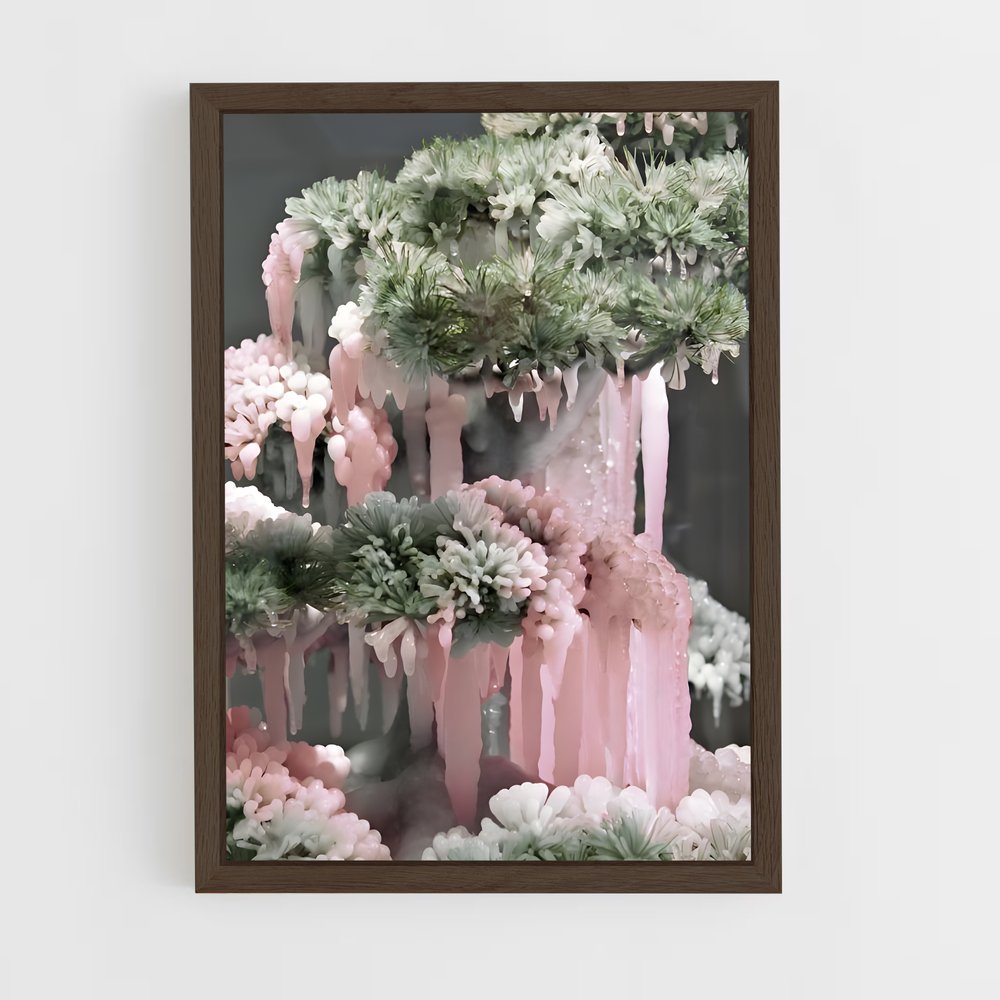 ap-mineral formation-4 cadre Bois foncé