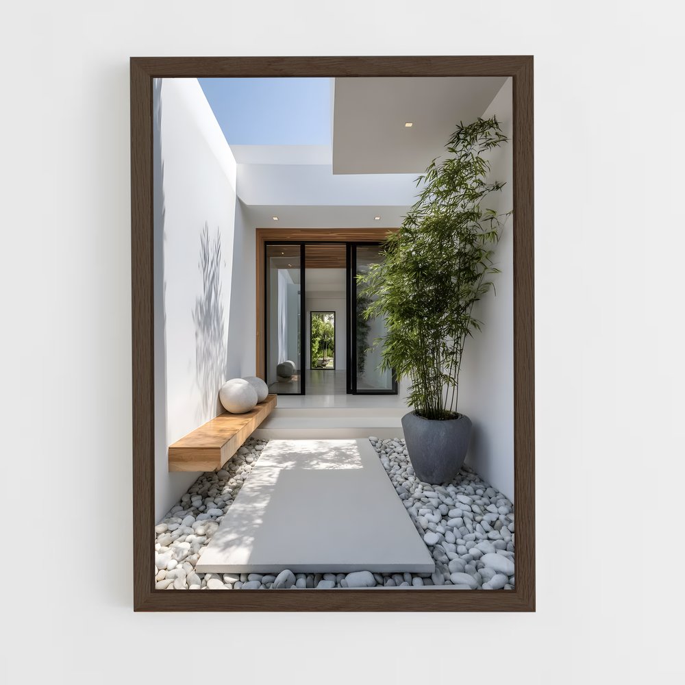 ap-minimalist-4 cadre Bois foncé