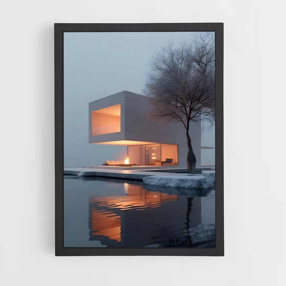 ap-minimalist architecture-12 cadre Noir